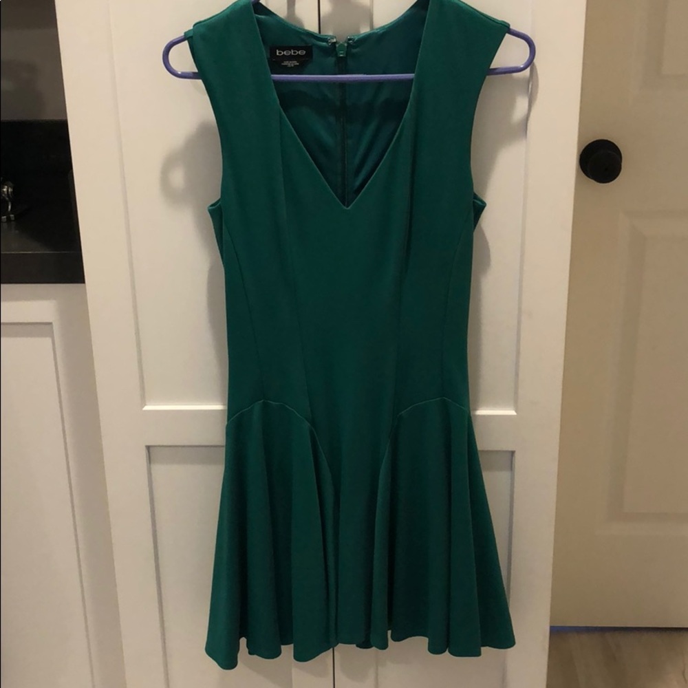 Bebe fit and flare dress